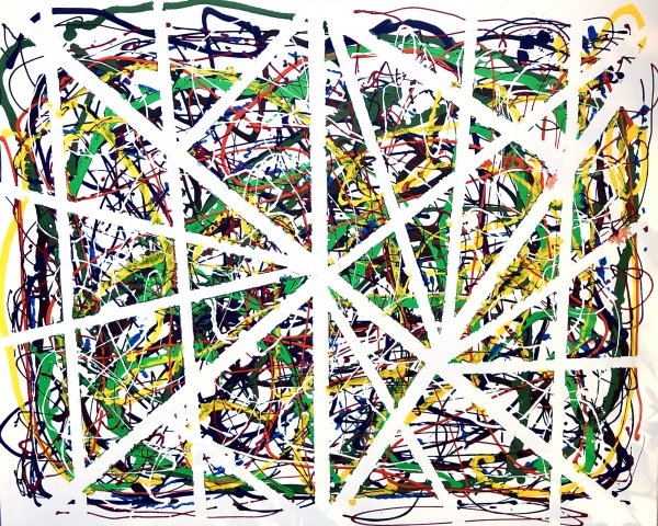 Acrylic on canvas 80 x 100 cm