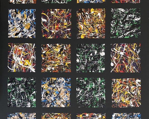 Homage to Jackson Pollock #1
